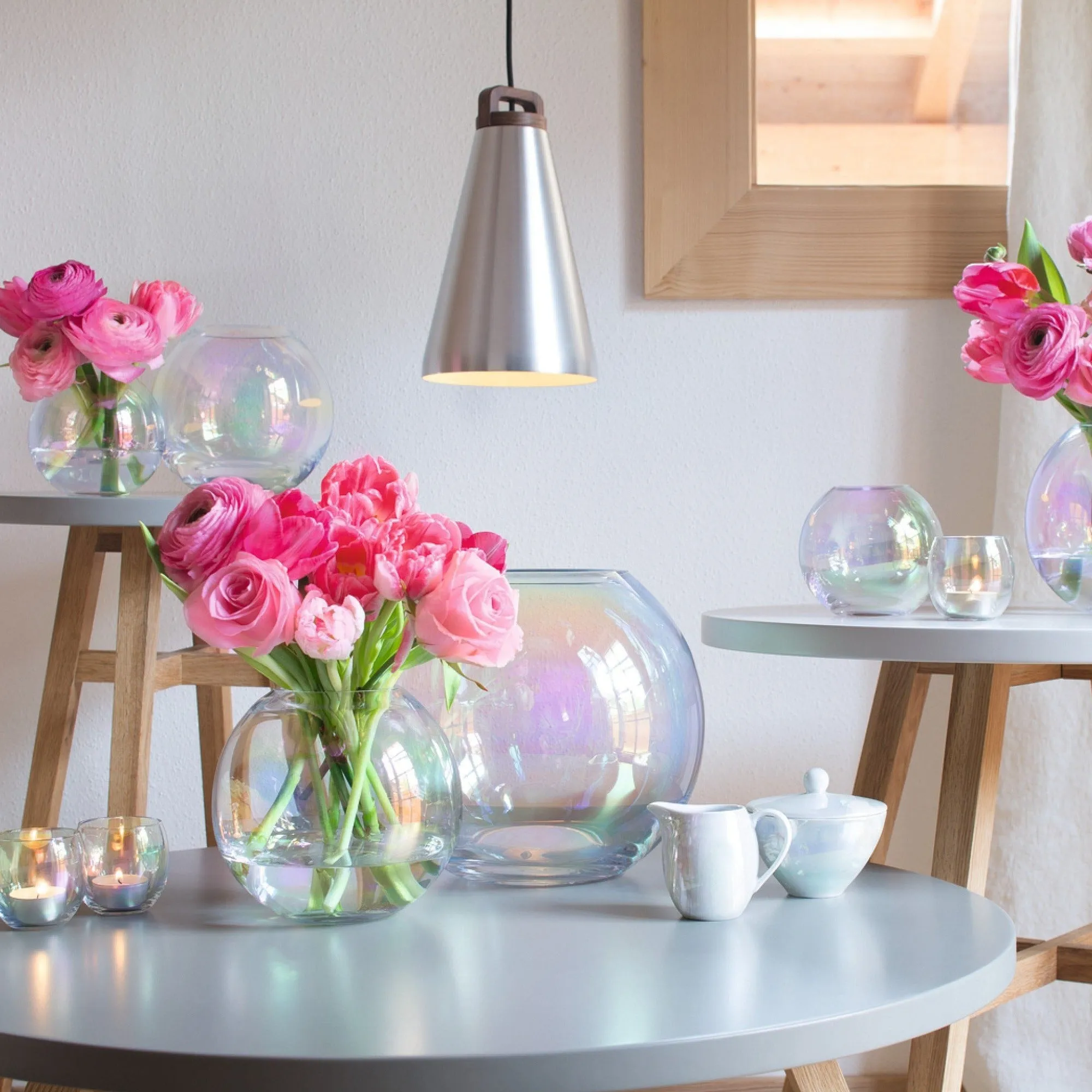 Round Vase | Mother of Pearl | 16cm