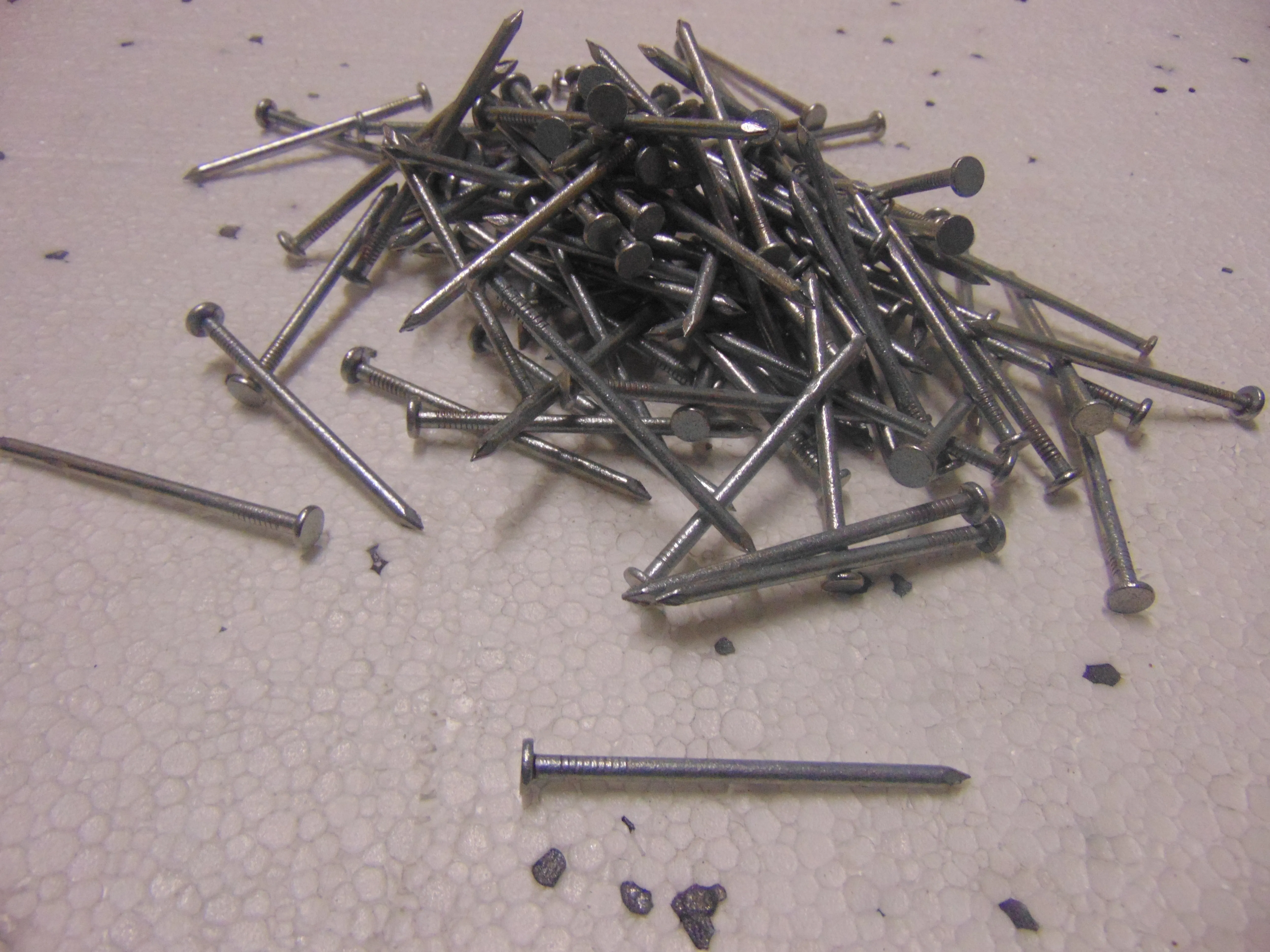 Round Wire Galvanised Nails 65X2.65MM 25KG
