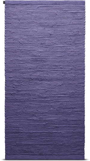 Rug Solid Cotton Rug 60 X 90 Cm, Electric