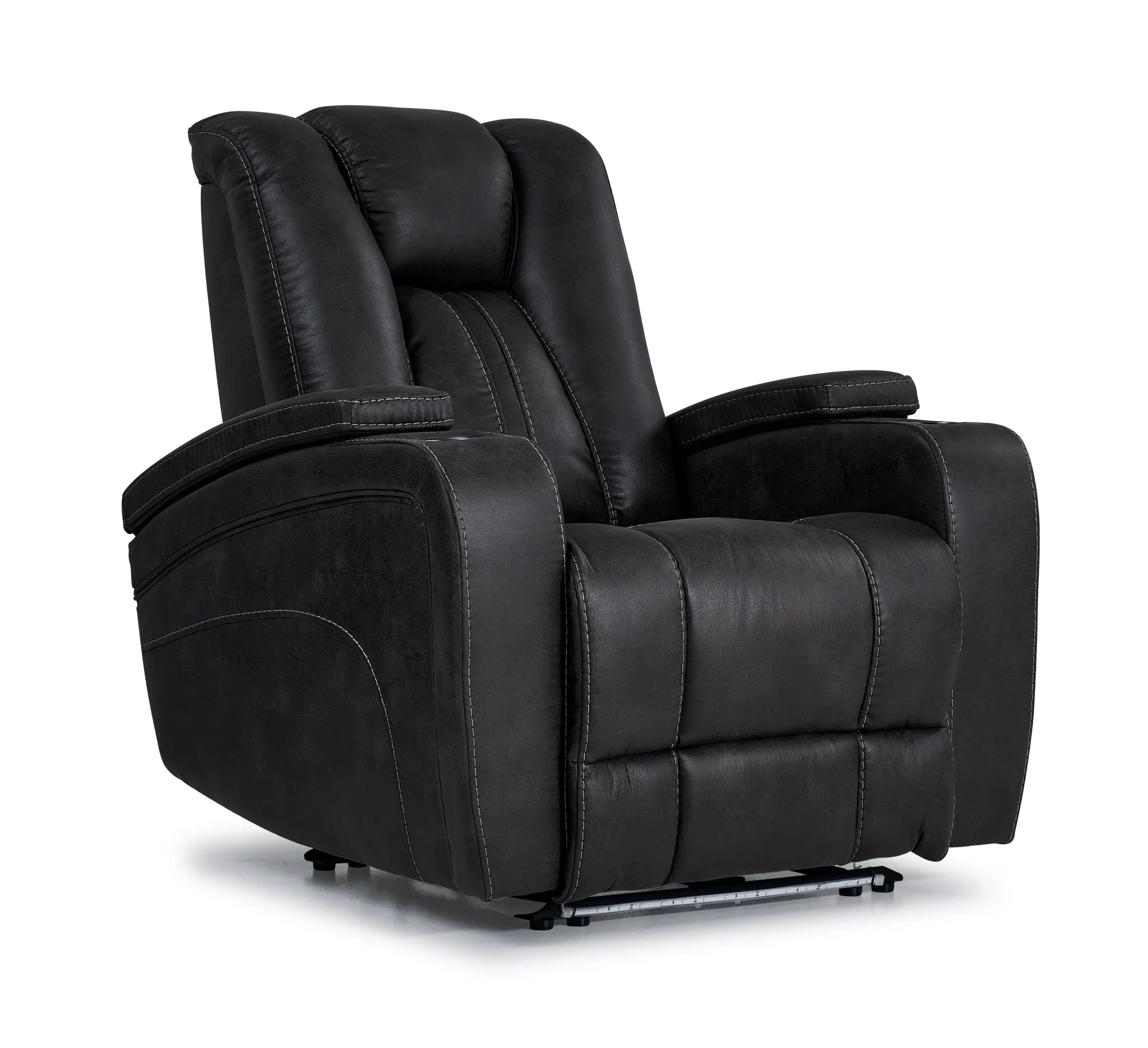 San Antonio Dual Power Reclining Sofa and Chair Set - Grey