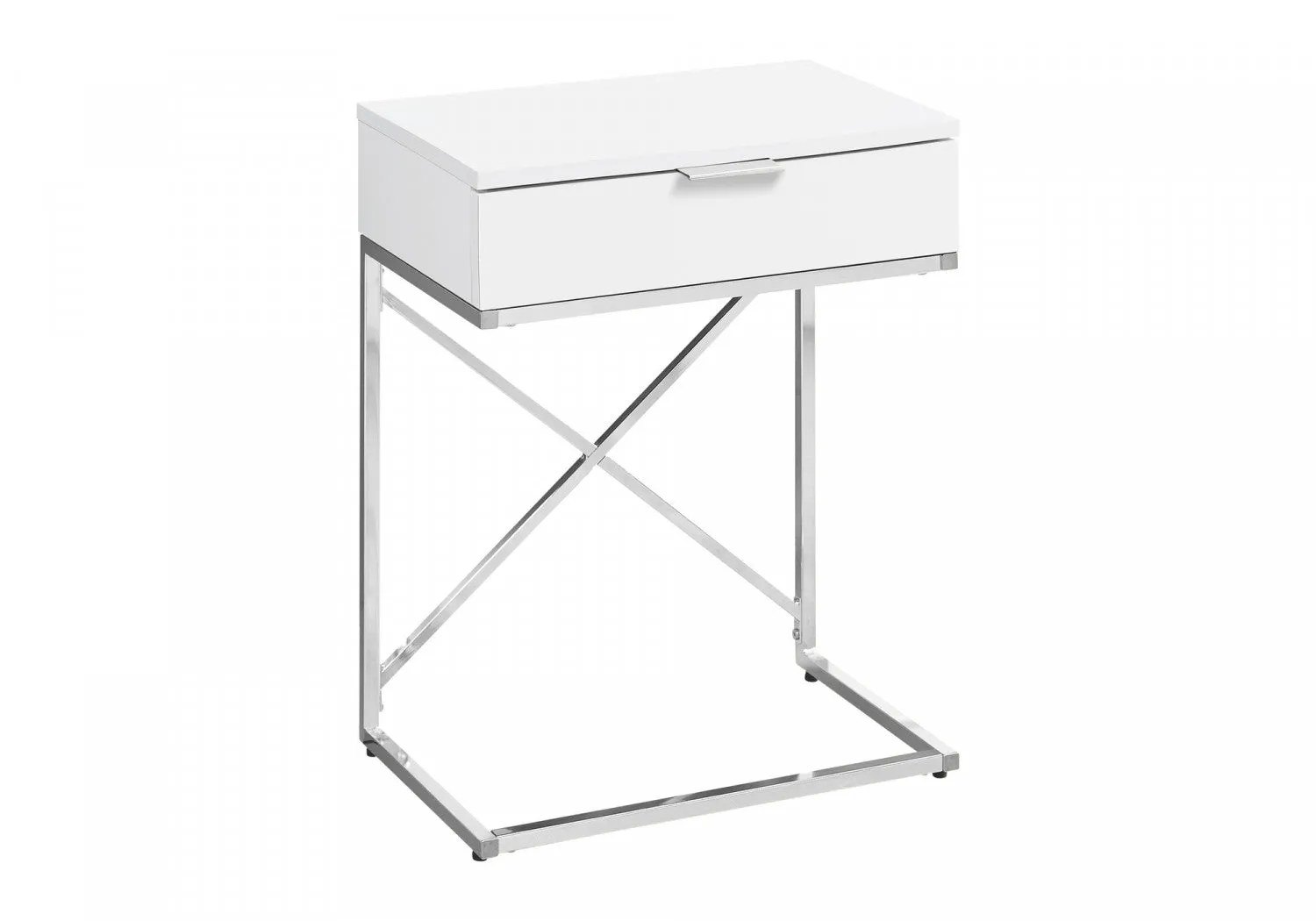Sienna Side Table - White