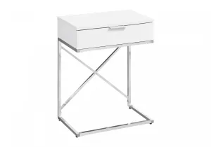 Sienna Side Table - White
