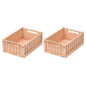 Small Weston Storage Box Set | Tuscany Rose | 2 Pack