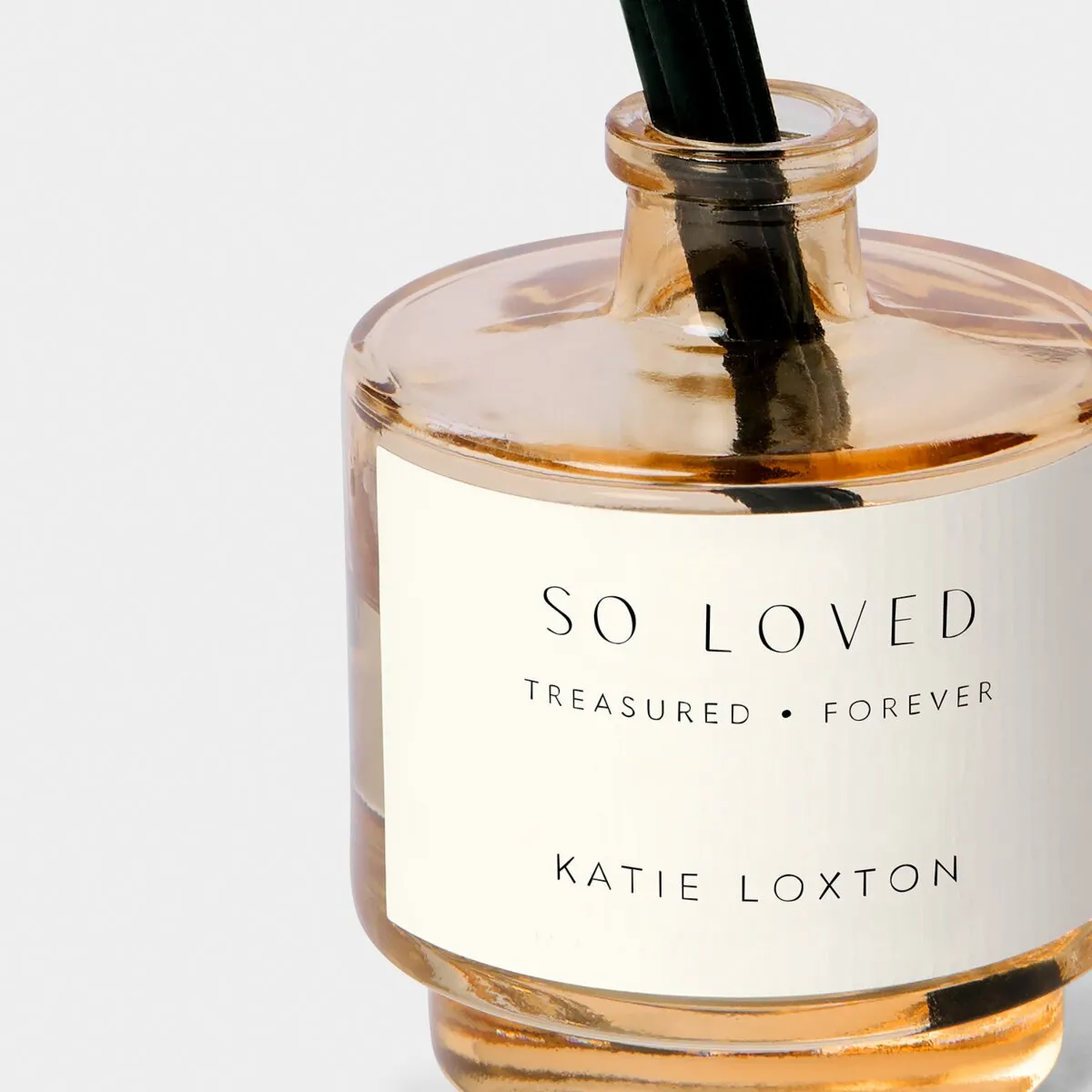'So Loved' Sentiment Reed Diffuser | Peach Rose & Sweet Mandarin