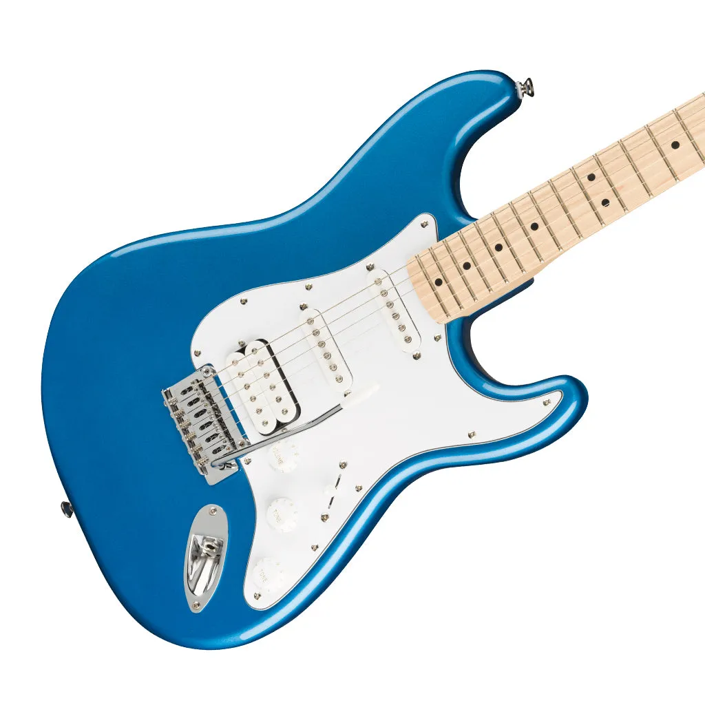 Squier Affinity Series Stratocaster HSS Pack in Lake Placid Blue