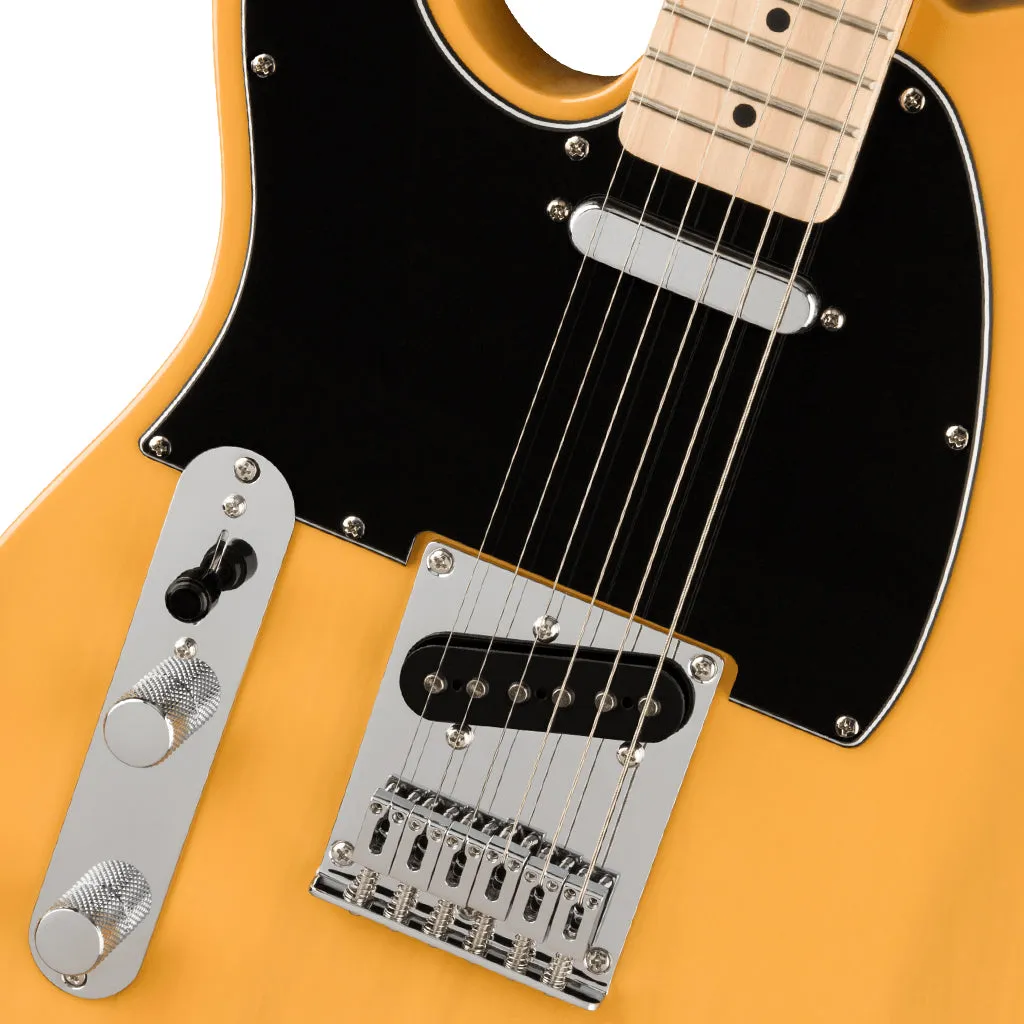 Squier Affinity Series Telecaster  Left Handed in Butterscotch Blonde