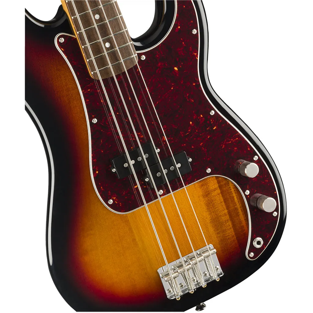 Squier - Classic Vibe 60's Precision Bass - 3 Tone Sunburst - Laurel