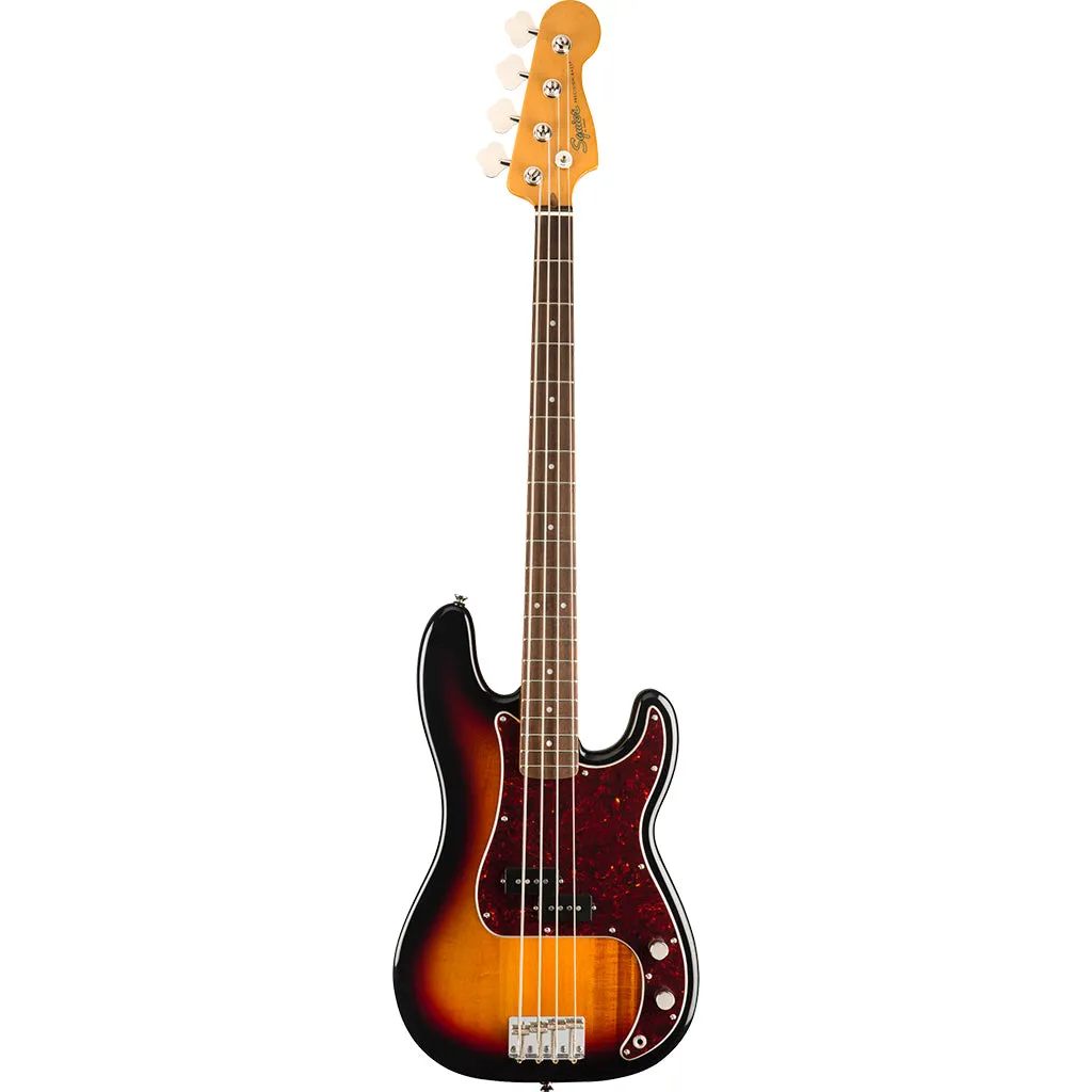 Squier - Classic Vibe 60's Precision Bass - 3 Tone Sunburst - Laurel