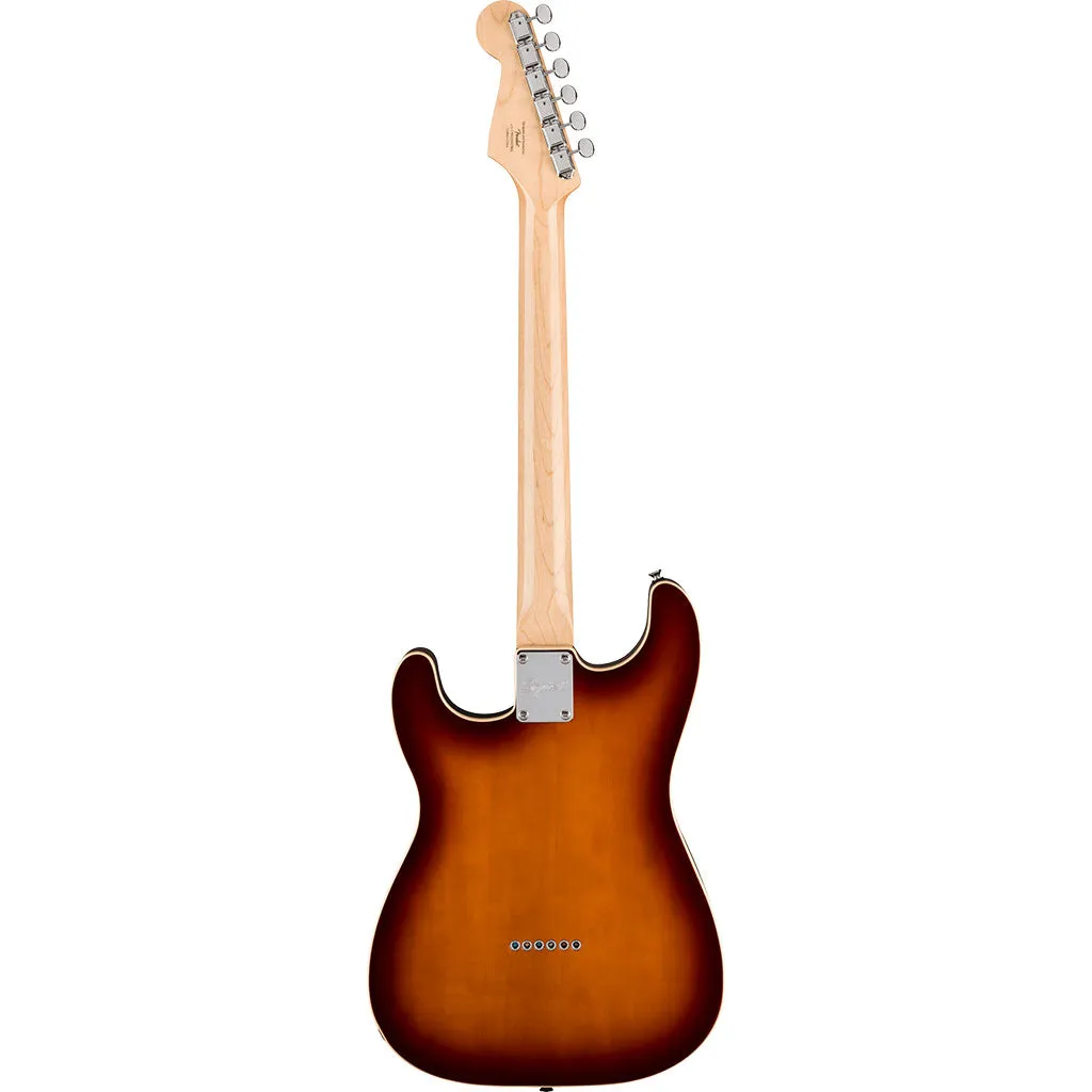 Squier Paranormal Custom Nashville Stratocaster in Chocolate 2 Color Sunburst