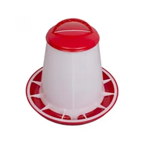 Stockshop Economy Red & White Feeder 1kg