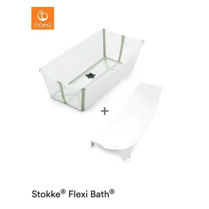 Stokke Flexi Bath Bundle - X-Large - Transparent Green