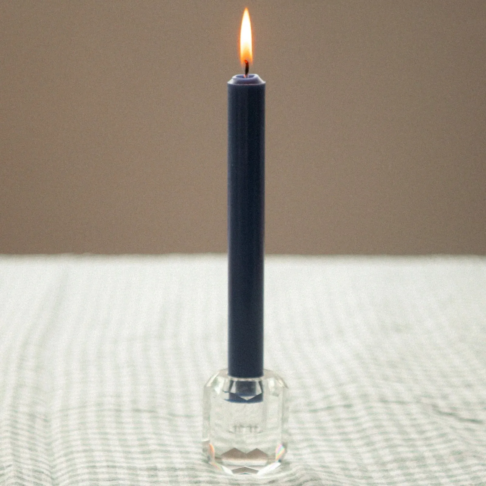 Straight Dinner Candle | Navy Blue | 22cm