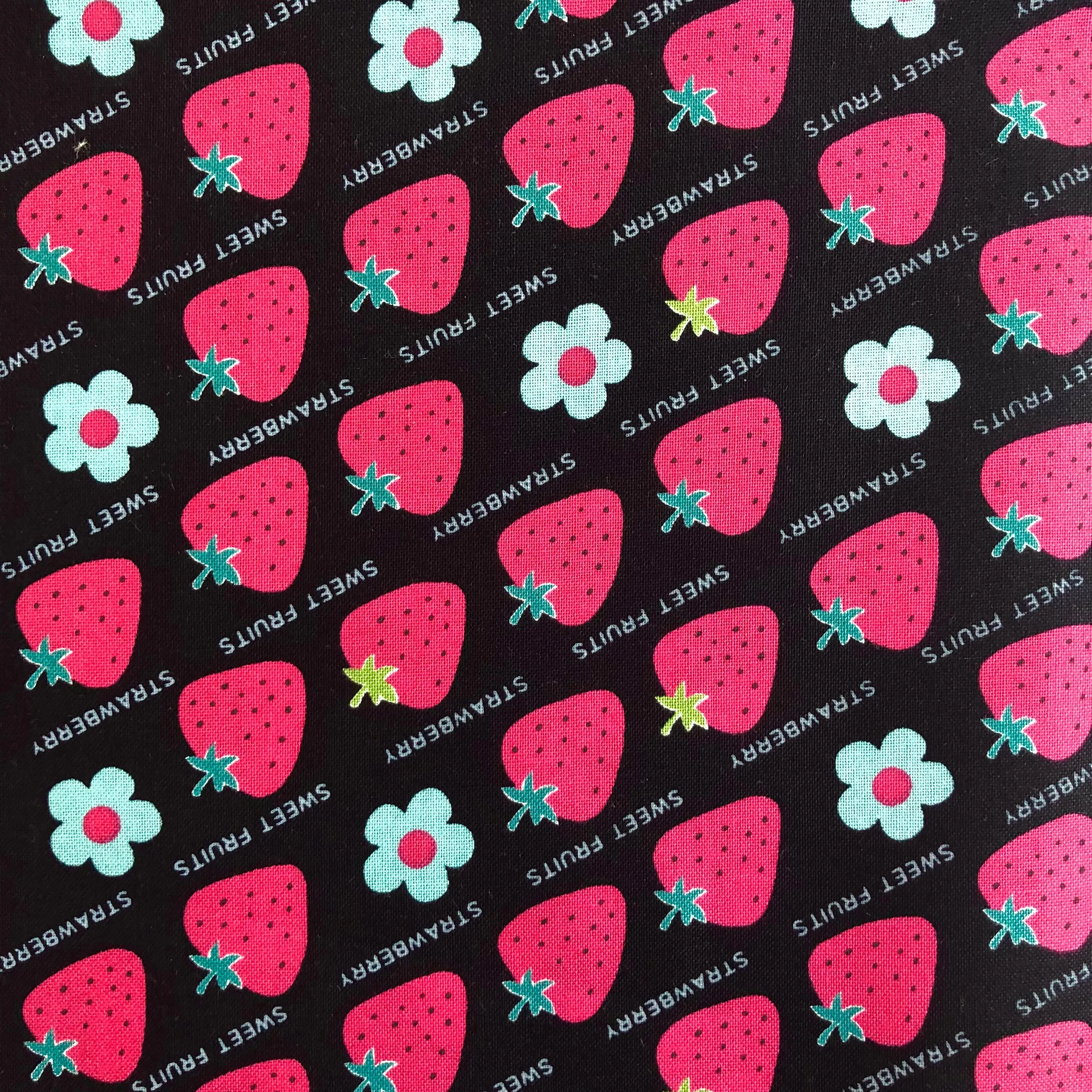 Strawberry - Black - Kokka