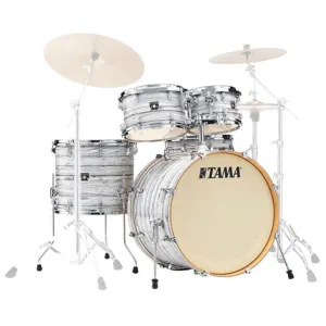 Tama Superstar Classic 5-Piece Shell Pack with 22" Bass Drum - Ice Ash Wrap