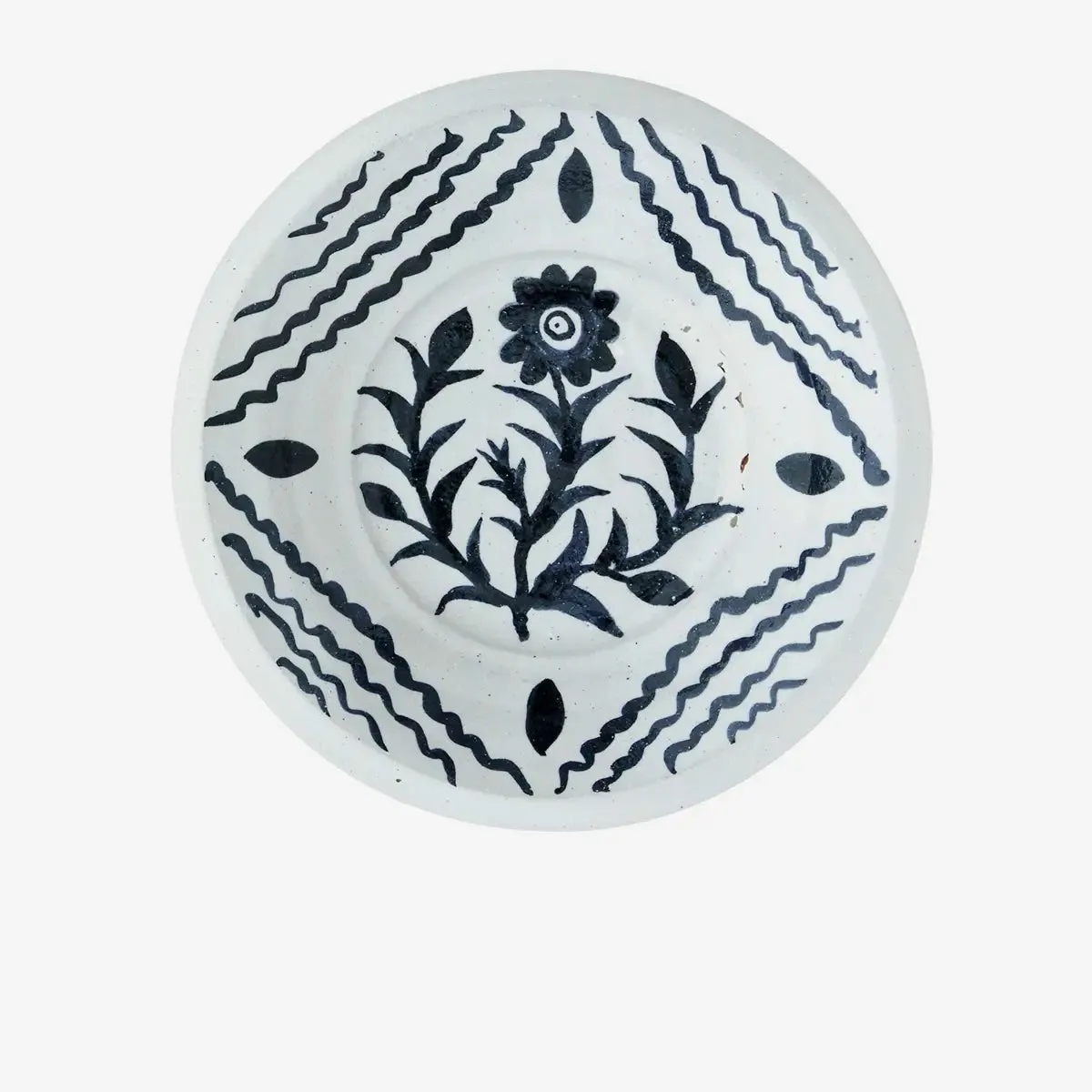 Terracotta Tray - White & Black