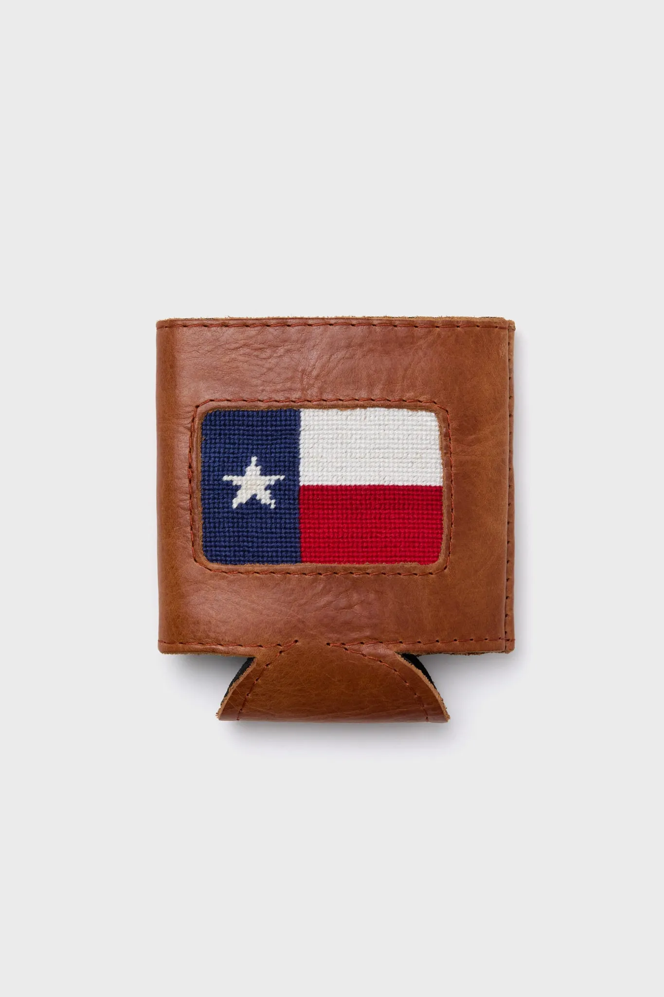 Texas Flag Needlepoint Can Cooler