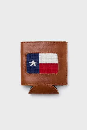 Texas Flag Needlepoint Can Cooler