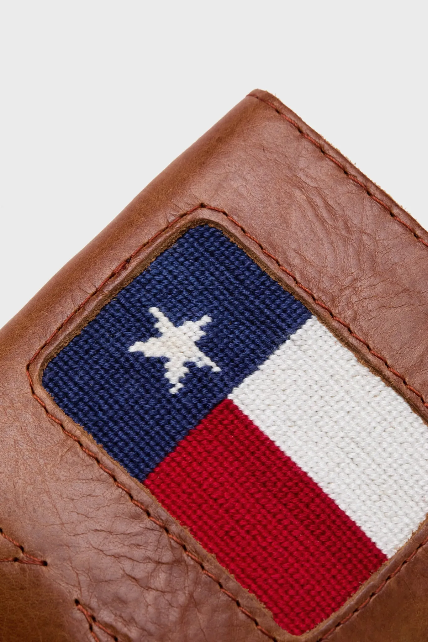 Texas Flag Needlepoint Can Cooler