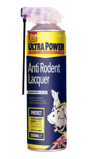The Big Cheese Anti Rodent Lacquer Dual Action Aerosol 500ml