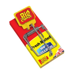 The Big Cheese Fresh Baited Mouse Trap