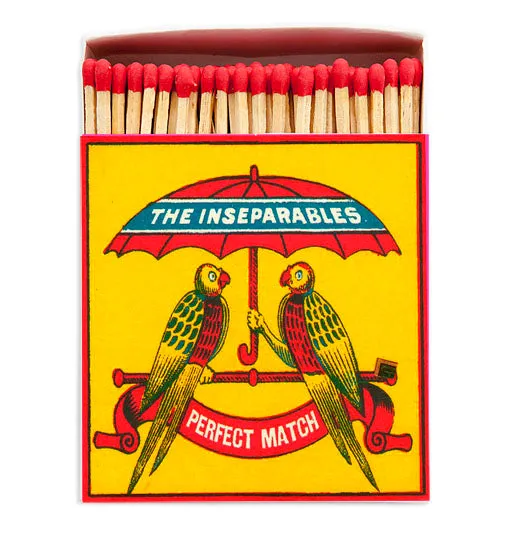 The Inseparables Square Match Box