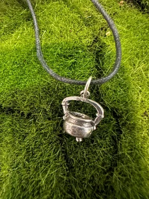 The Witches’ Cauldron - 100% Pewter Necklace