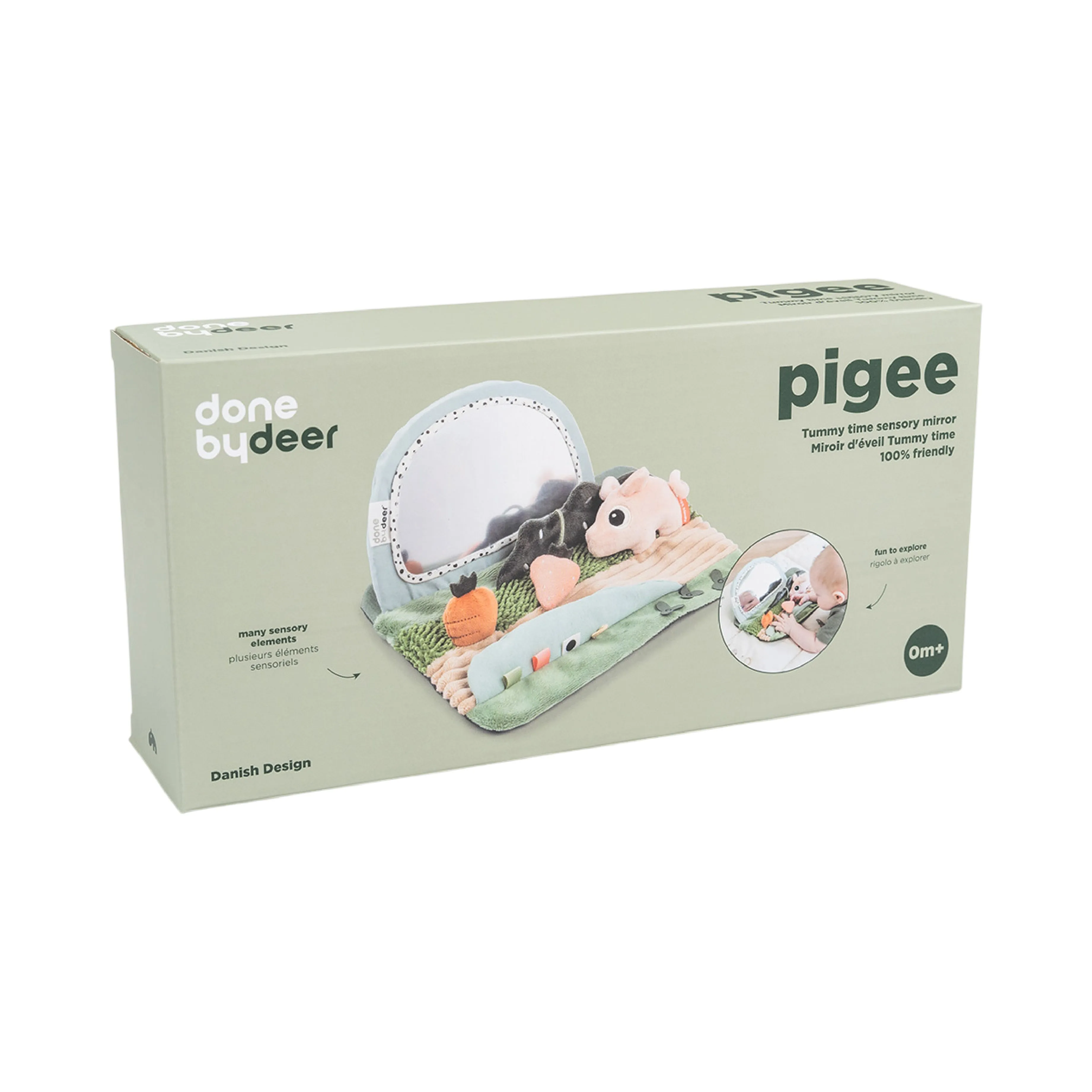 Tiny Farm Tummy Time Sensory Mirror
