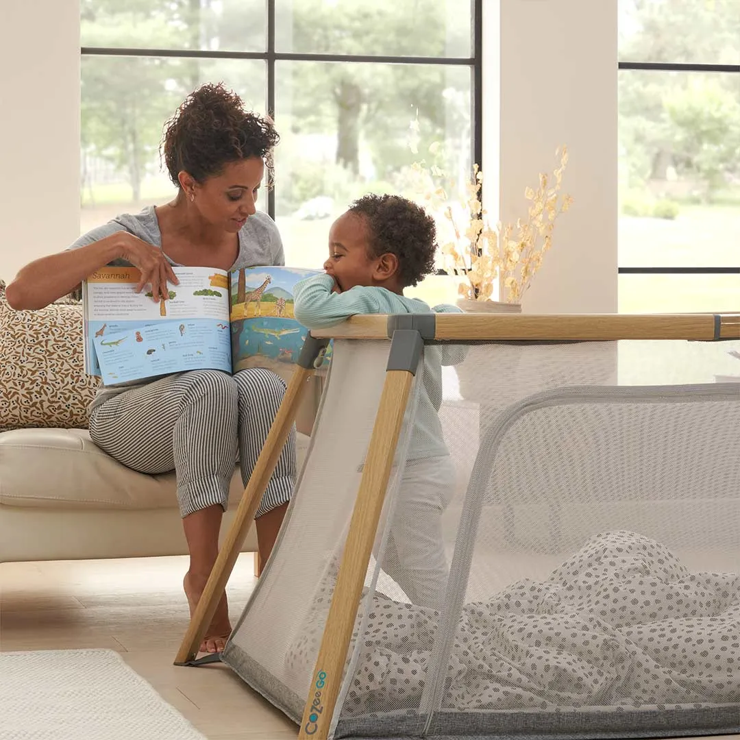Tutti Bambini CoZee Go - Oak / Charcoal