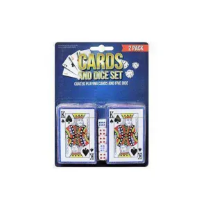 UBL Playing Cards & Dice Set