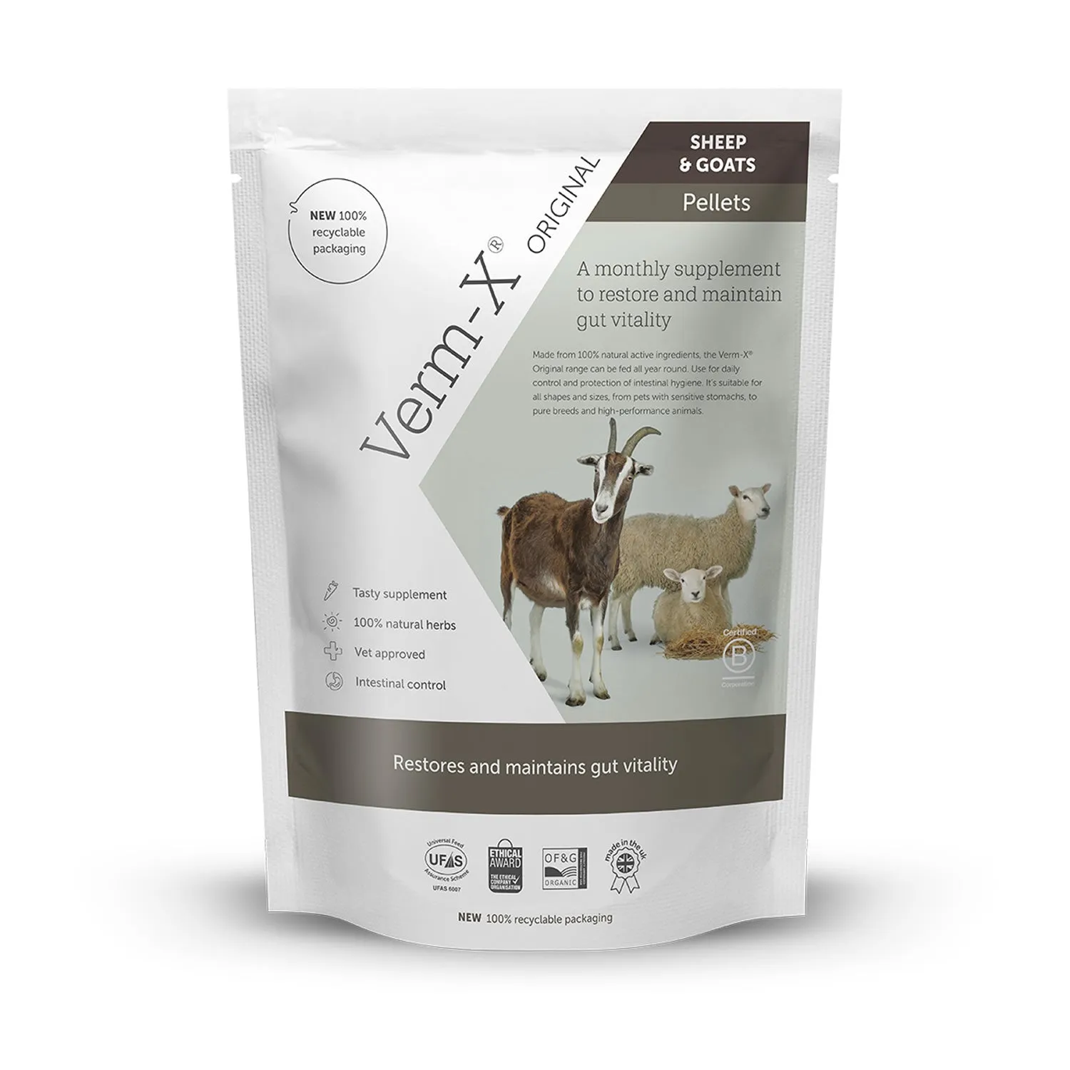 Verm-X Original Pellets For Sheep & Goats