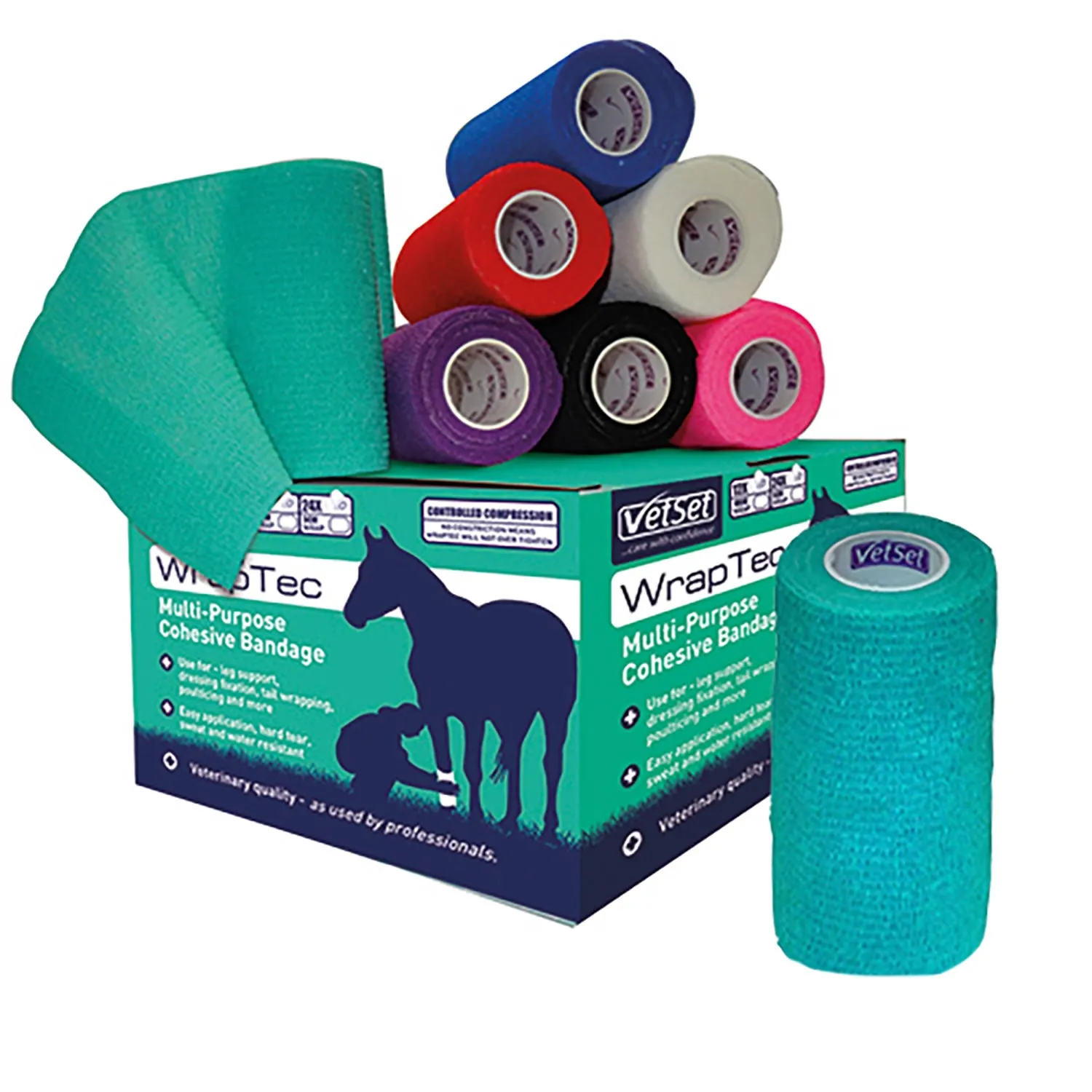 Vetset Wraptec Cohesive Bandage
