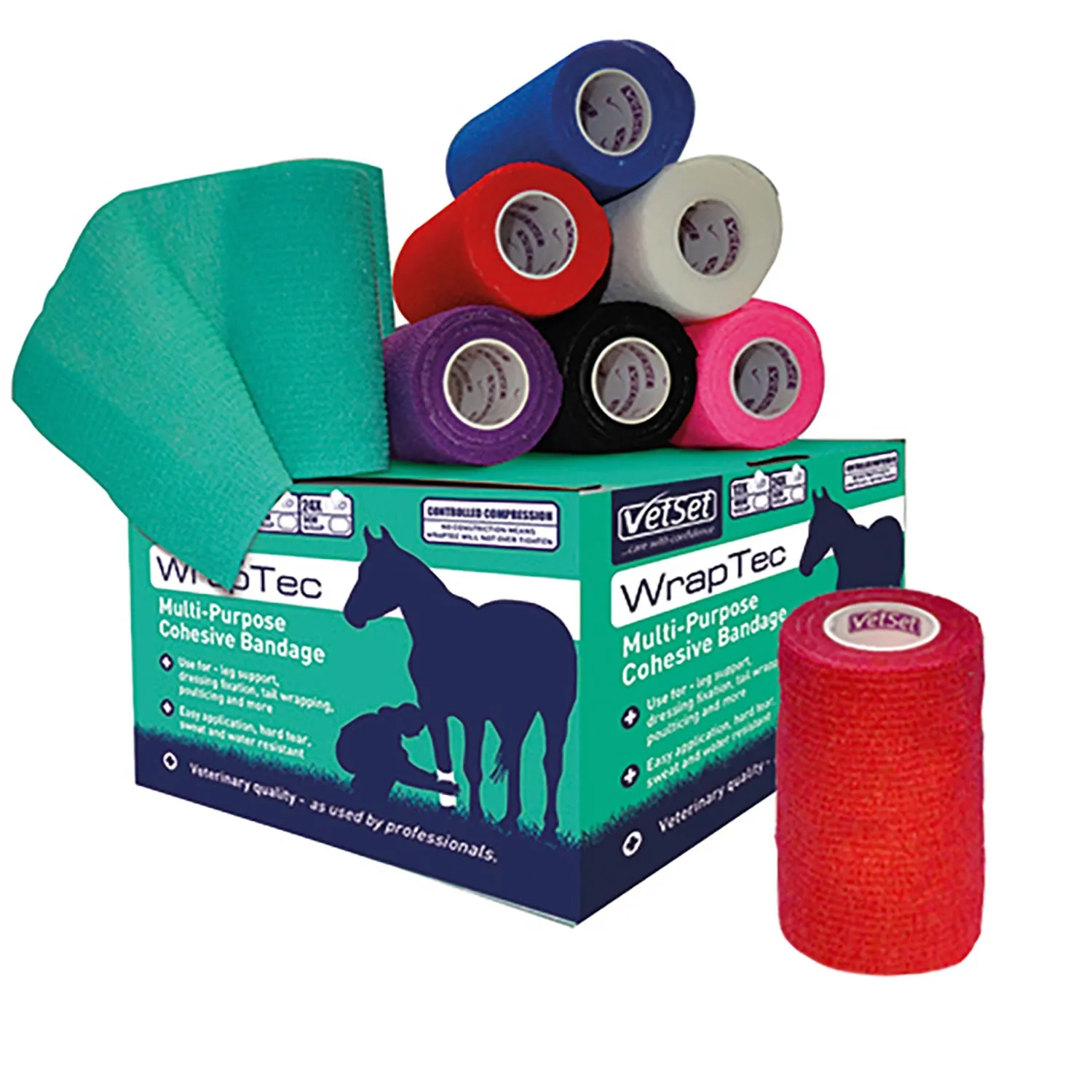 Vetset Wraptec Cohesive Bandage