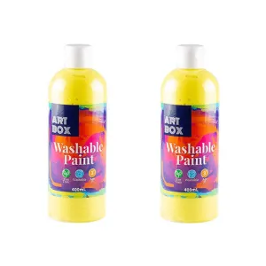 Washable Paint, Yellow, 400ml