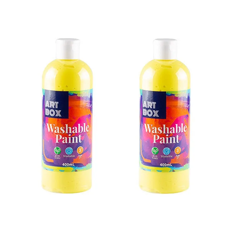 Washable Paint, Yellow, 400ml