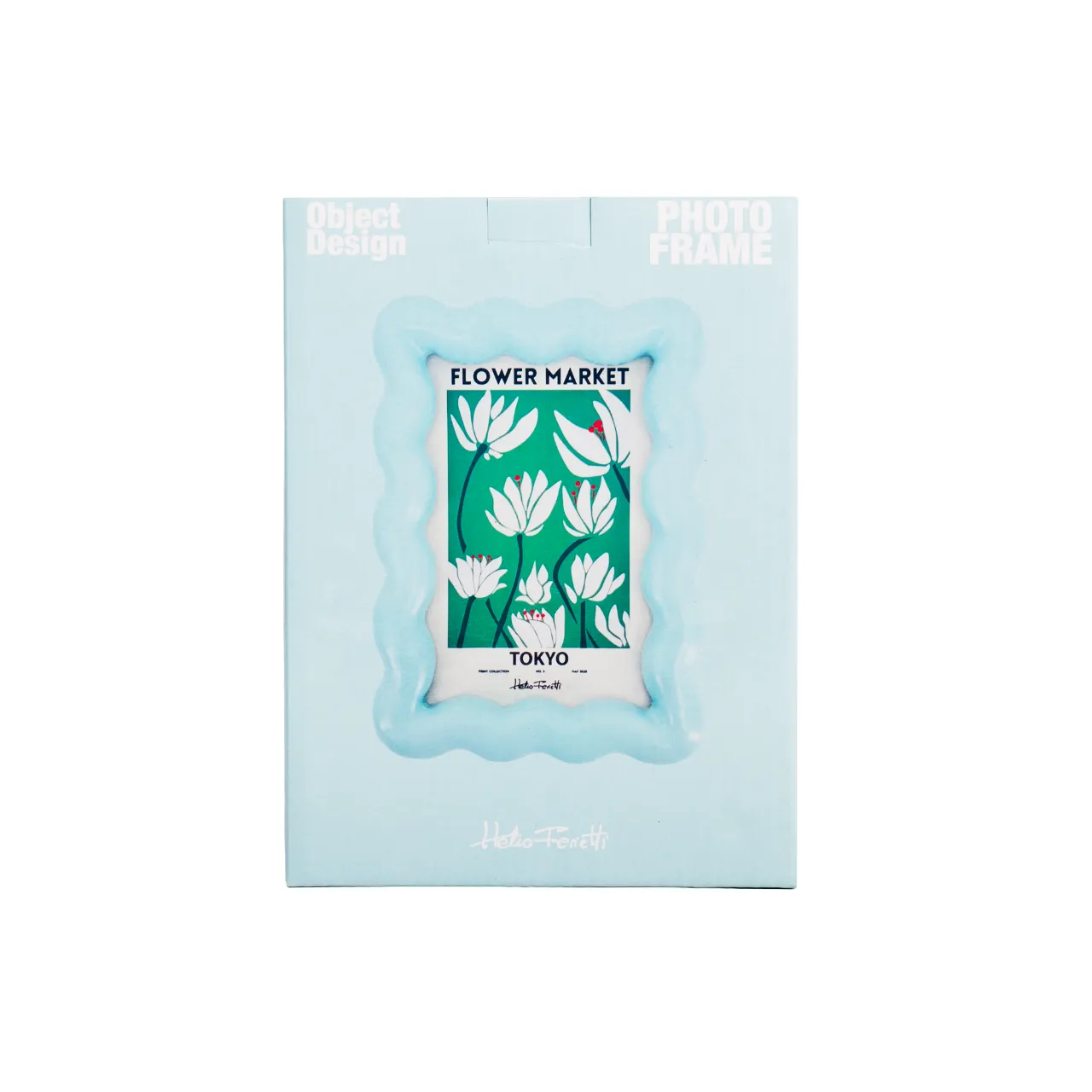 Wave Photo Frame | Light Blue