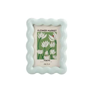 Wave Photo Frame | Light Blue