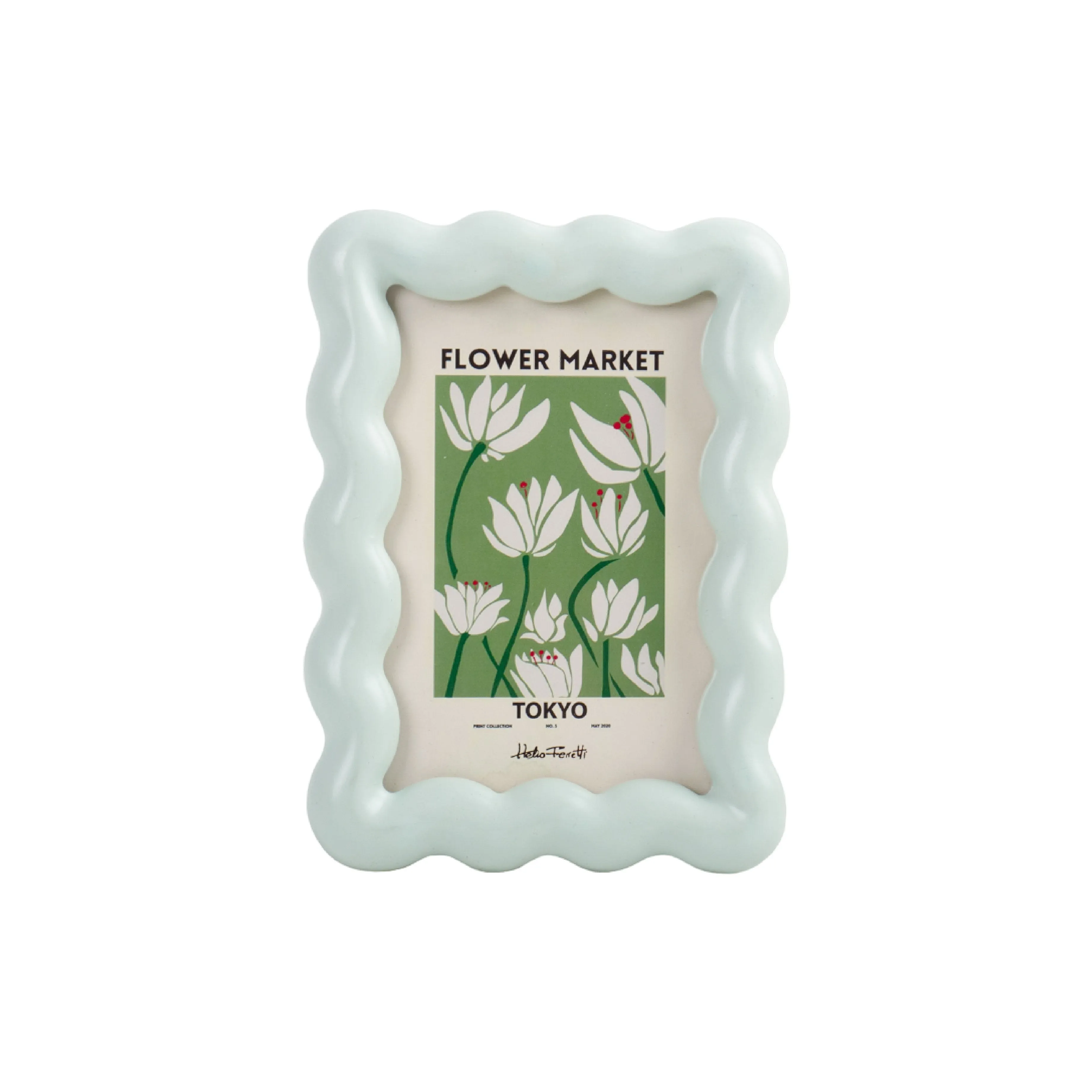 Wave Photo Frame | Light Blue