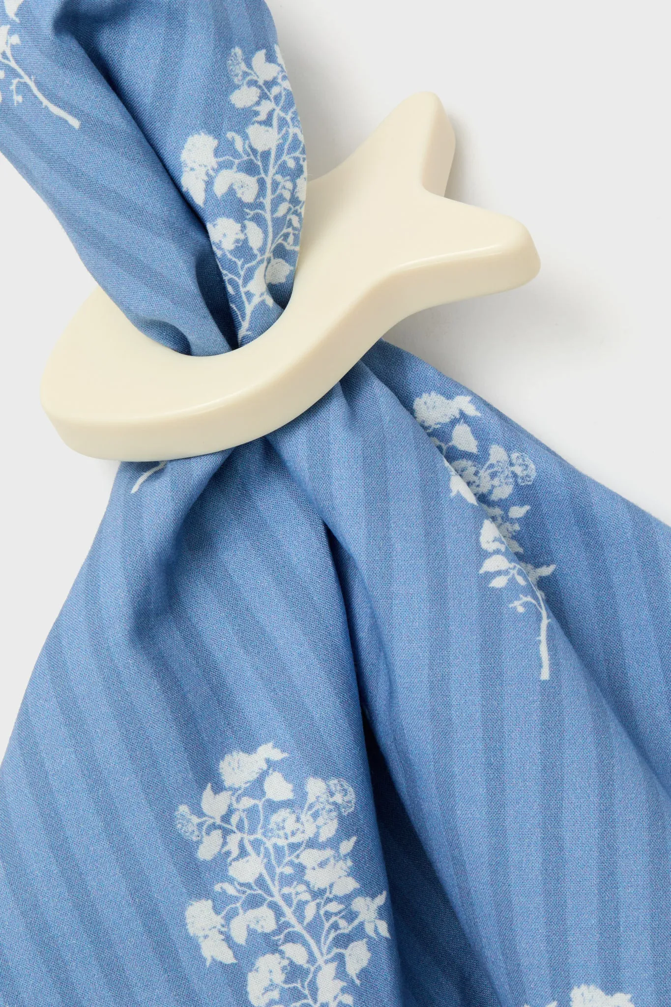 White Fish Napkin Rings Set of 4