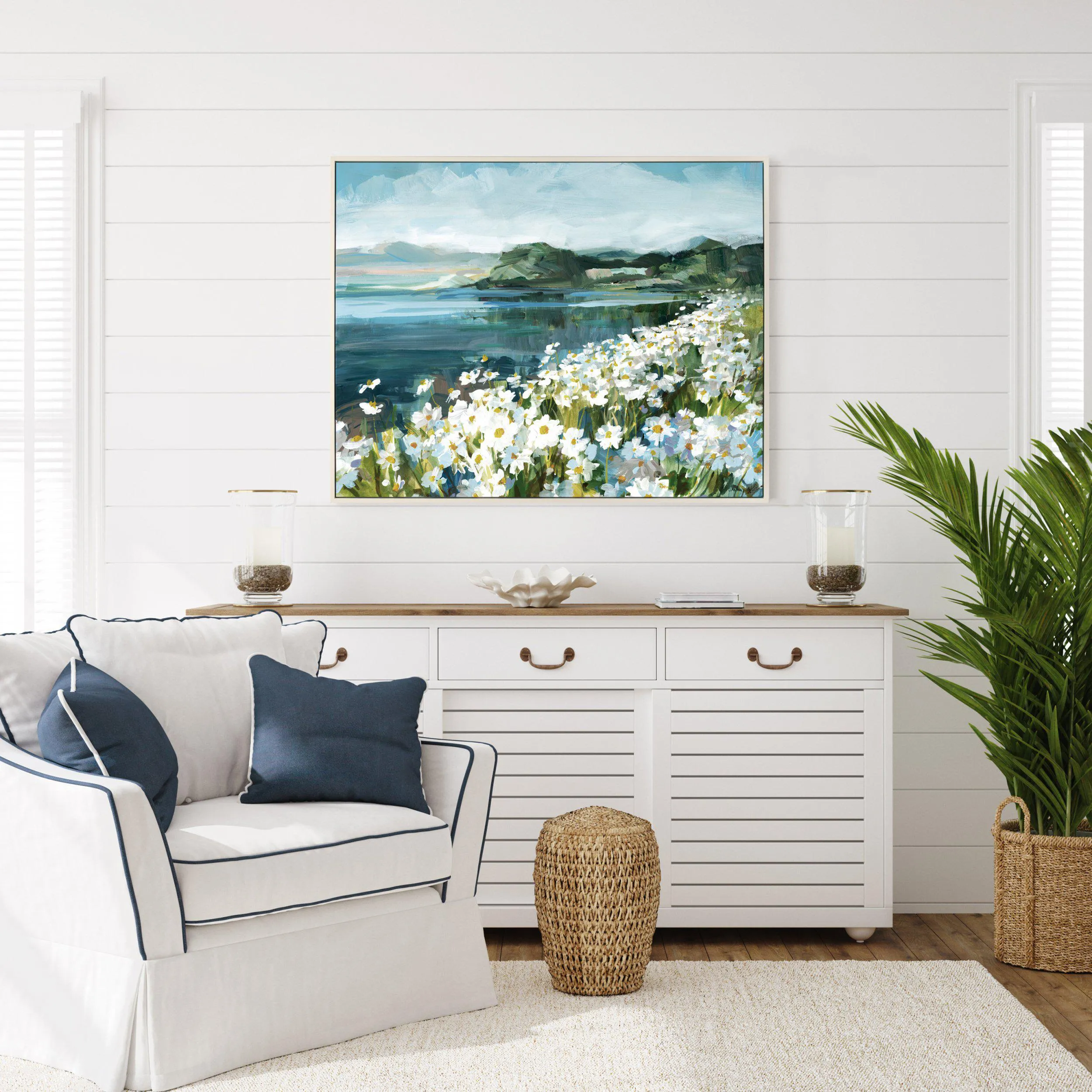 Wild Daisy Bay | Wall Art | Danhui Nai