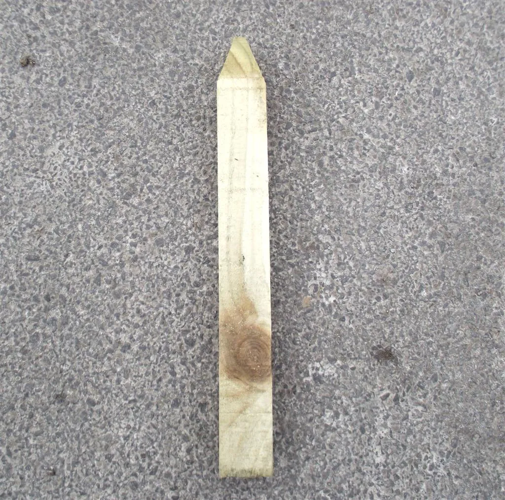 Wooden Peg Tanalised 18 x 2 x 2"