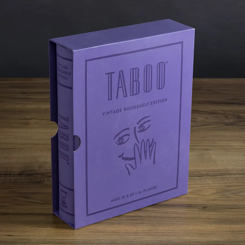 WS Game Company | Taboo Vintage Bookshelf Edition