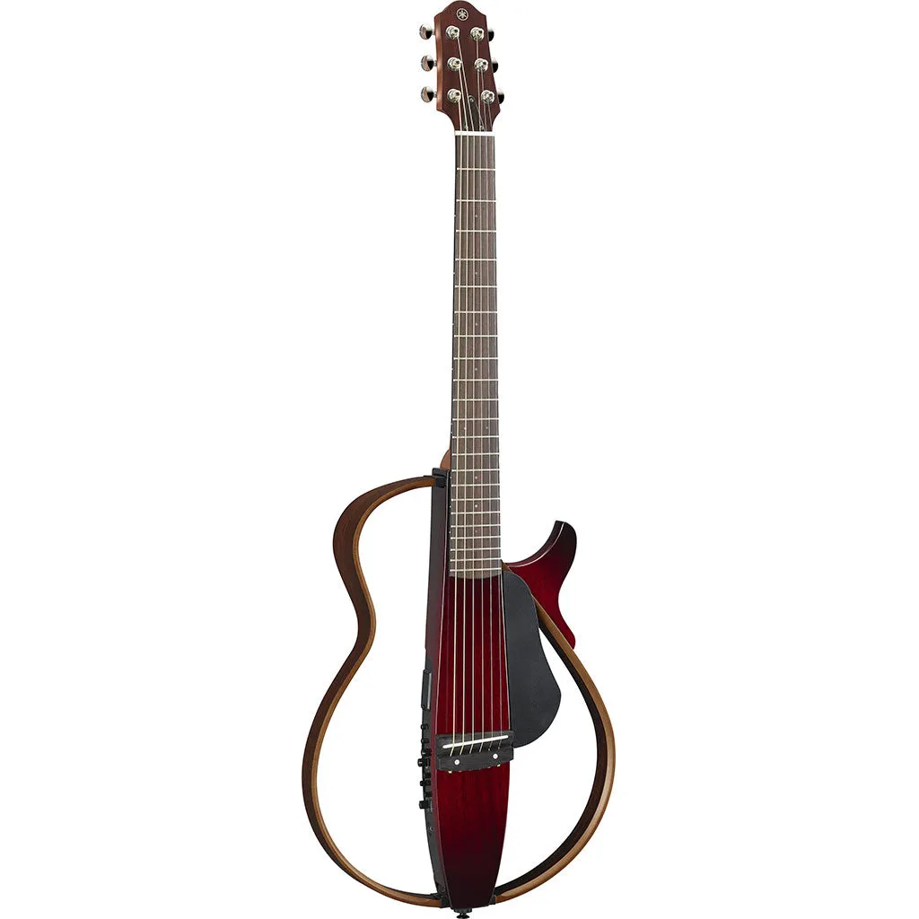 Yamaha SLG200SNT Silent Steel String Guitar - Crimson Red Burst