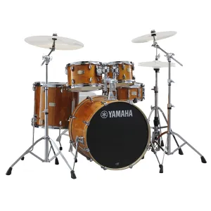 Yamaha Stage Custom Birch Euro Shell Pack w/Hardware - Honey Amber