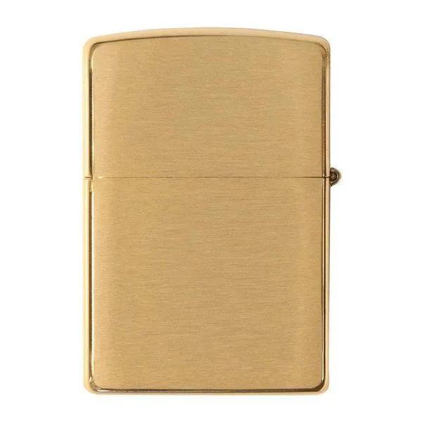 Zippo Armor Brushed Brass Lighter