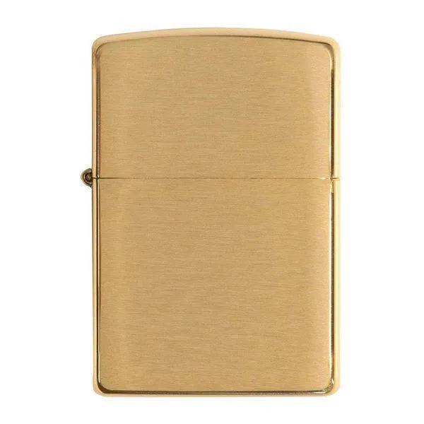 Zippo Armor Brushed Brass Lighter