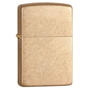 Zippo Armor Tumbled Brass Lighter